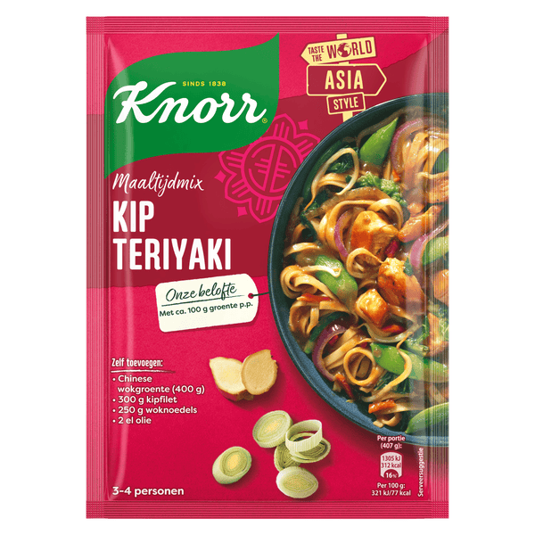 Knorr Maaltijdmix Kip Teriyaki