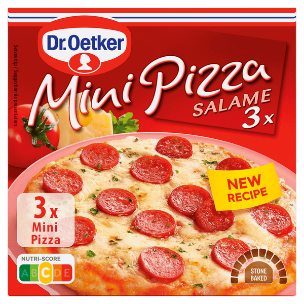 Dr. Oetker Mini salami flatbread pizza