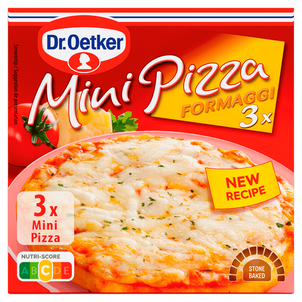 Dr. Oetker Mini Pizza mit vier Käsesorten