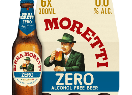 Birra Moretti Zero 0.0 bier fles