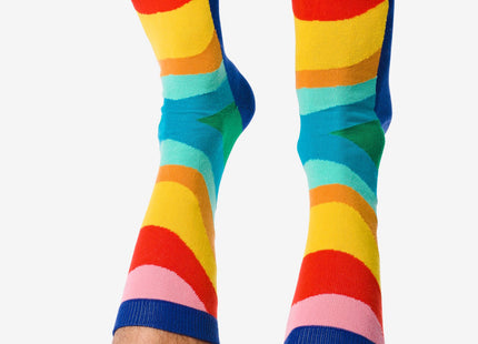 socks with cotton stay groovy multi