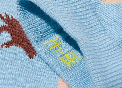 socks with cotton one love blue