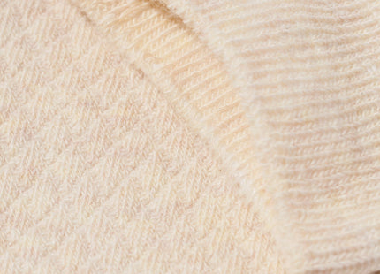 men's socks with cotton texture beige