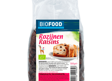 Damhert Biofood Rozijnen bio