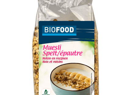 Damhert Biofood Speltmuesli noten rozijnen bio