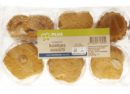 Koekjes assorti roomboter