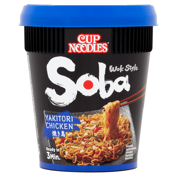 Nissin Soba Becher Yakitori Hähnchen