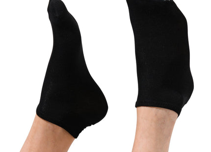 men's ankle socks with bamboo - 2 pairs black