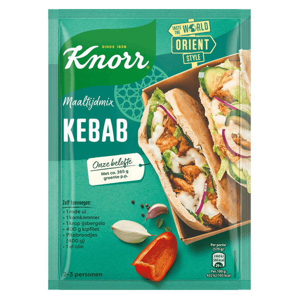 Knorr Mahlzeitmix Kebab
