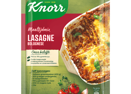 Knorr Maaltijdmix Lasagne Bolognese