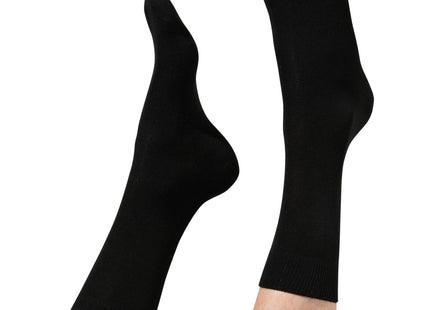 men's socks bamboo - 2 pairs black