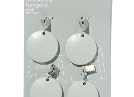 tablecloth hangers - 4 pcs