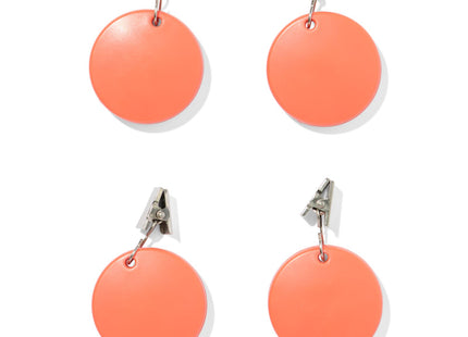 tafelkleed hangers oranje - 4 stuks  Dutchshopper