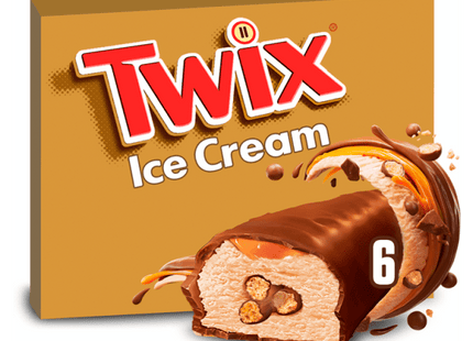 Twix Melk Chocolade Karamel Ijsjes