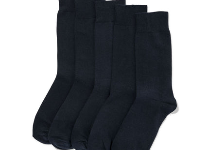 men's socks - 5 pairs dark blue