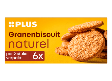 Natural grain biscuit