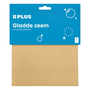 Gladde synthetische zeem
