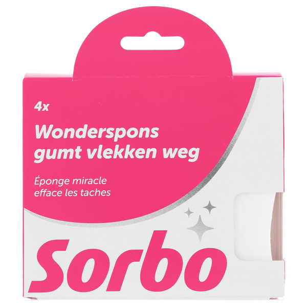 Sorbo Wunderschwamm entfernt Flecken
