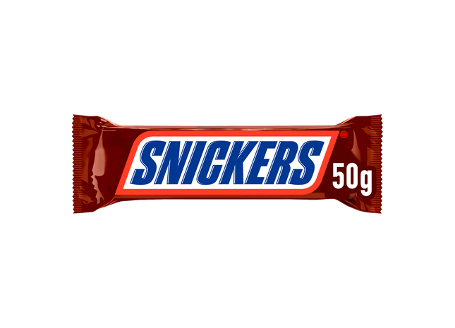 Snickers Melk Chocolade karamel noten  single