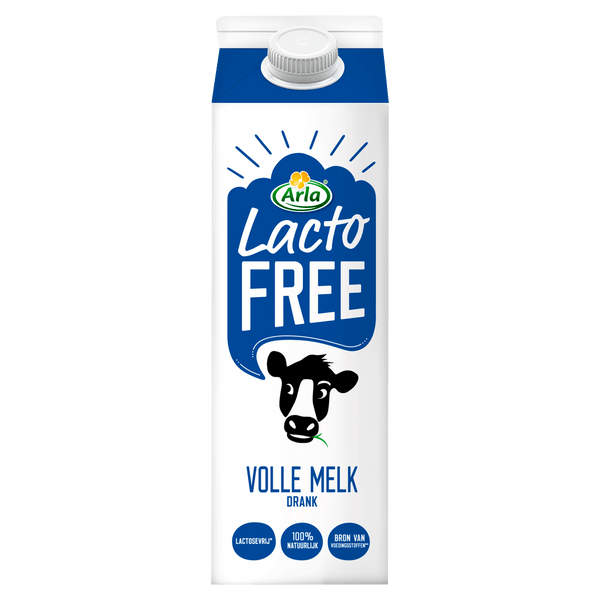 Arla Lactofree whole milk lactose-free