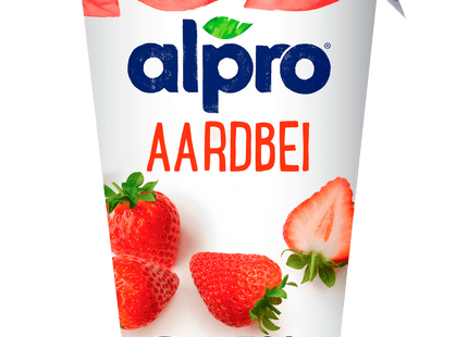 Alpro Plantaardige Variatie Yoghurt Aardbei  Dutchshopper