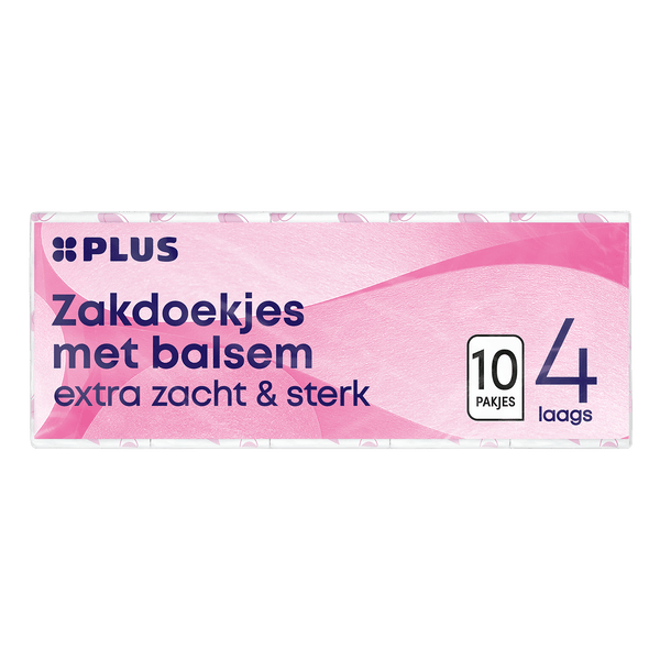 Zakdoekjes lotion 4 laags 10x
