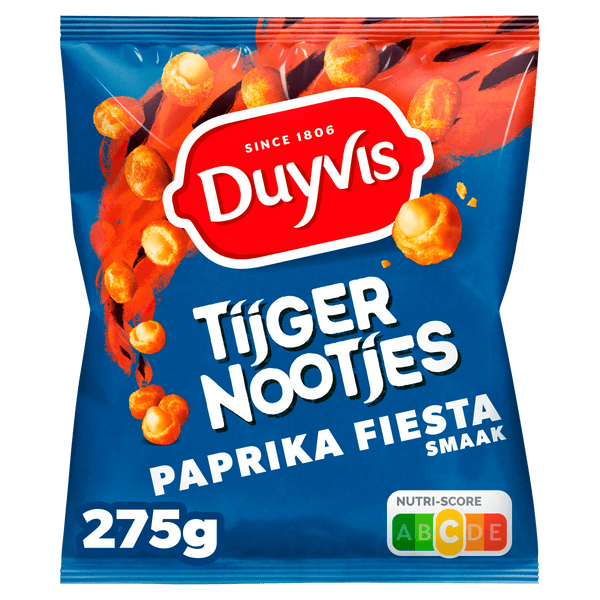 Duyvis Tijgernootjes fiesta paprika
