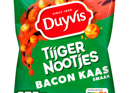Duyvis Tijgernootjes bacon kaas
