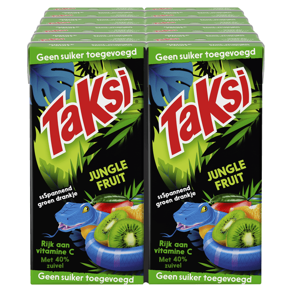 Taksi Junglefrucht ohne Zucker 10er-Pack
