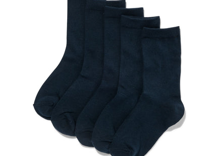 5-pack women's socks dark blue