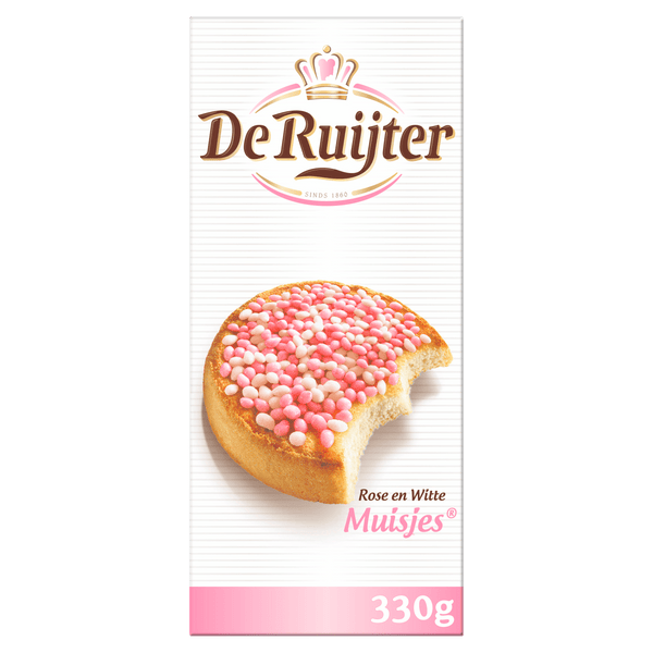 De Ruijter Roze en witte muisjes