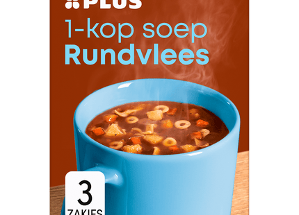 1-kops soep Rundvlees