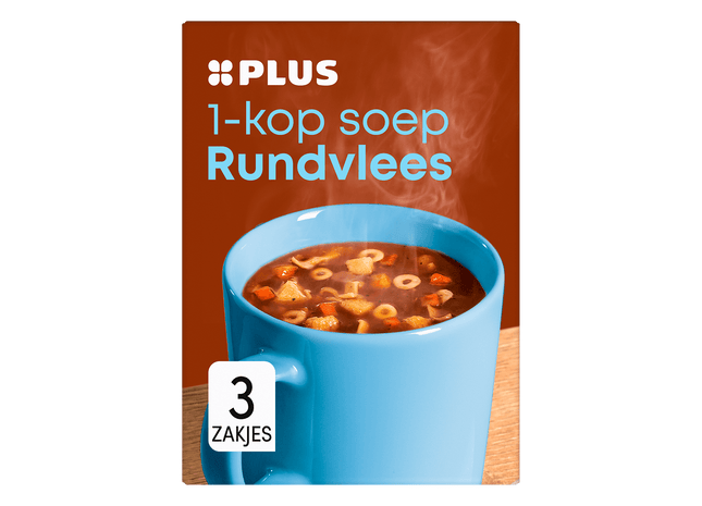 1-kops soep Rundvlees