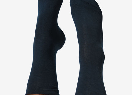 women's socks with organic cotton - 2 pairs dark blue