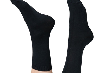 women's socks with modal - 2 pairs black
