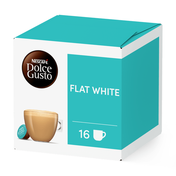 Nescafe Dolce Gusto coffee pods flat white