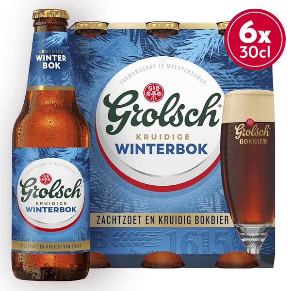 Grolsch Winterbok bottle