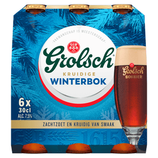 Grolsch Winterbok fles