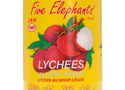 Five Elephants Lychees op lichte siroop