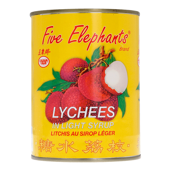 Five Elephants Lychees in light syrup