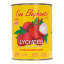 Five Elephants Lychees in light syrup