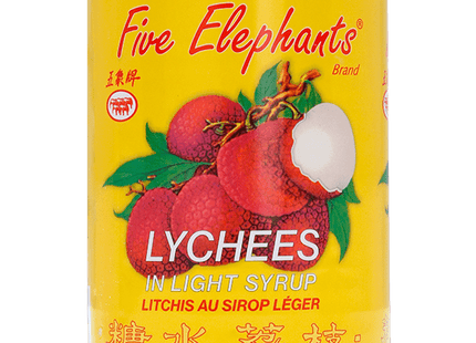 Five Elephants Lychees op lichte siroop