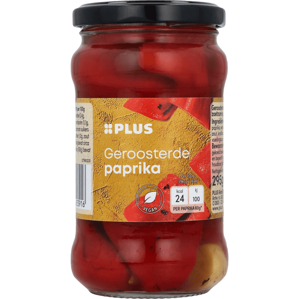Geroosterde rode paprika