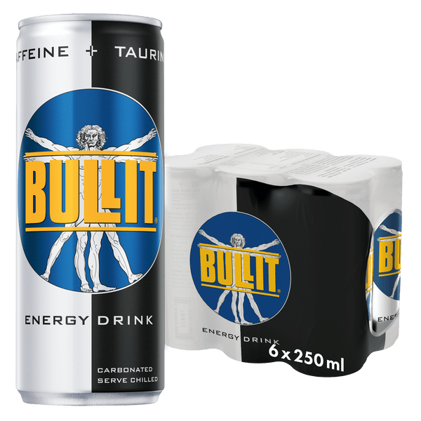 Bullit Energy Drink 6-pack