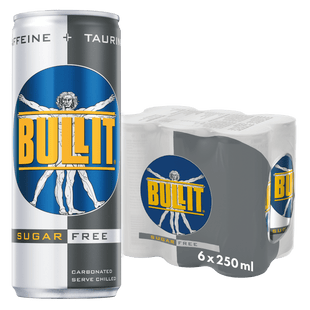 Bullit Energy Drink zuckerfrei 6er-Pack