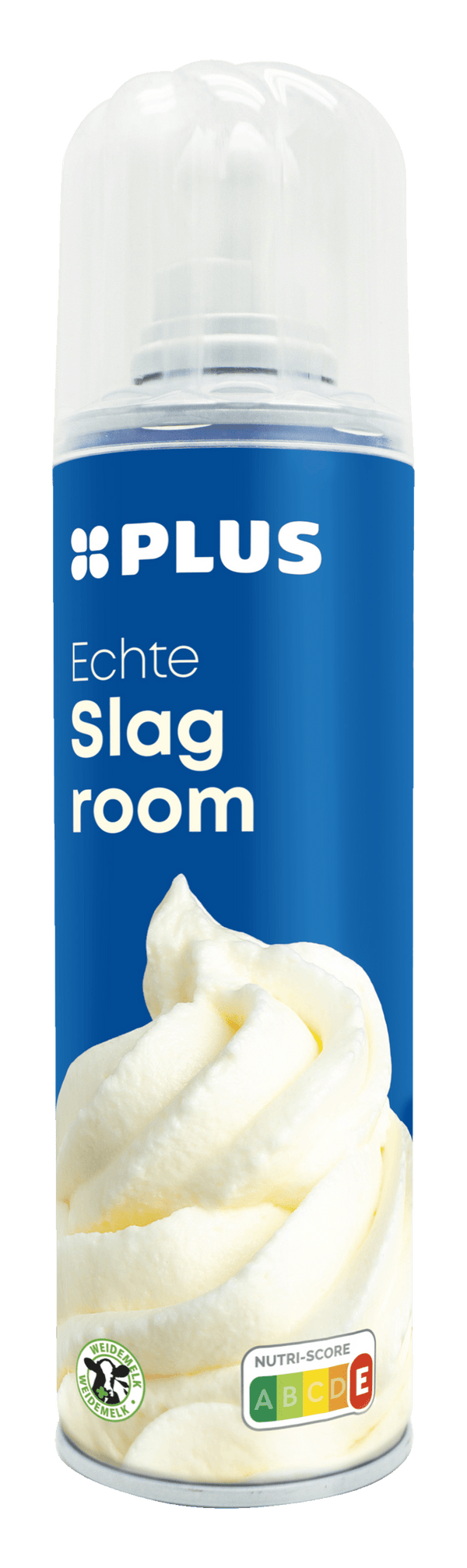 Whipped cream spray can