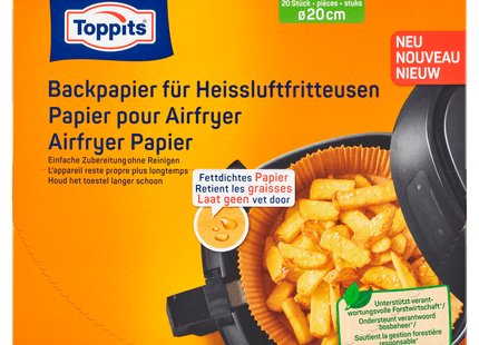 Toppits Bakvellen Airfryer 20cm