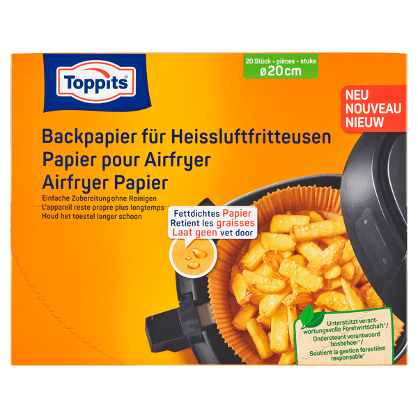 Toppits Bakvellen Airfryer 20cm