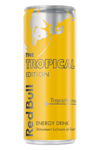 Red Bull Energy Drink aus tropischen Früchten