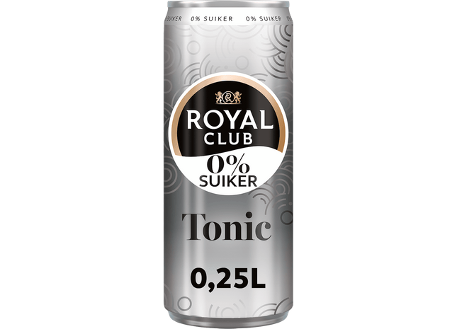 Royal Club Tonic 0% suiker